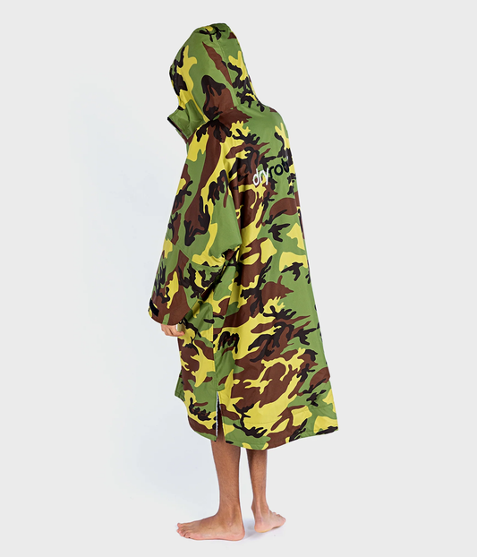 Dryrobe Advance Long Sleeve Camo/Grey.