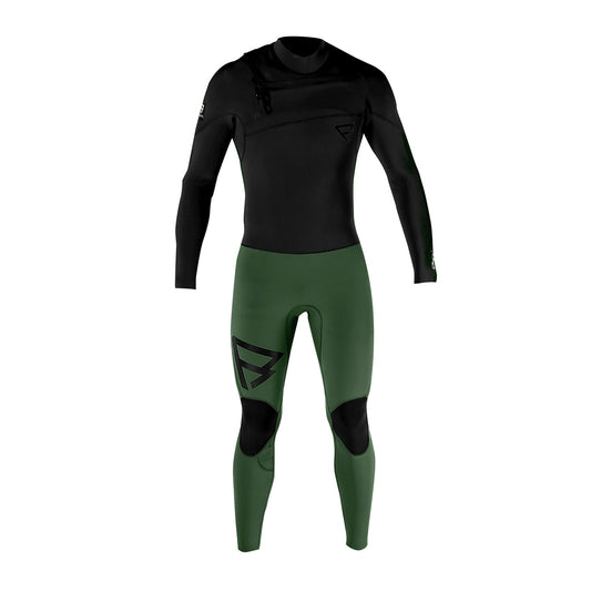 Brunotti Gravity Fullsuit 5/3mm Men Wetsuits (Black/Green)