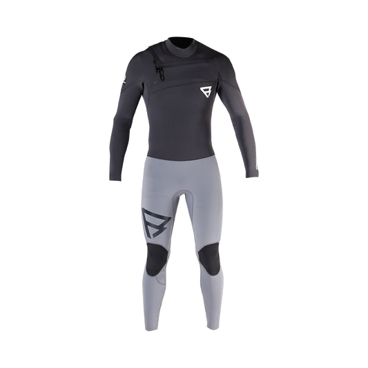 Brunotti Gravity Fullsuit 5/3mm Men Wetsuits (Black/Grey) - Våtdrakter