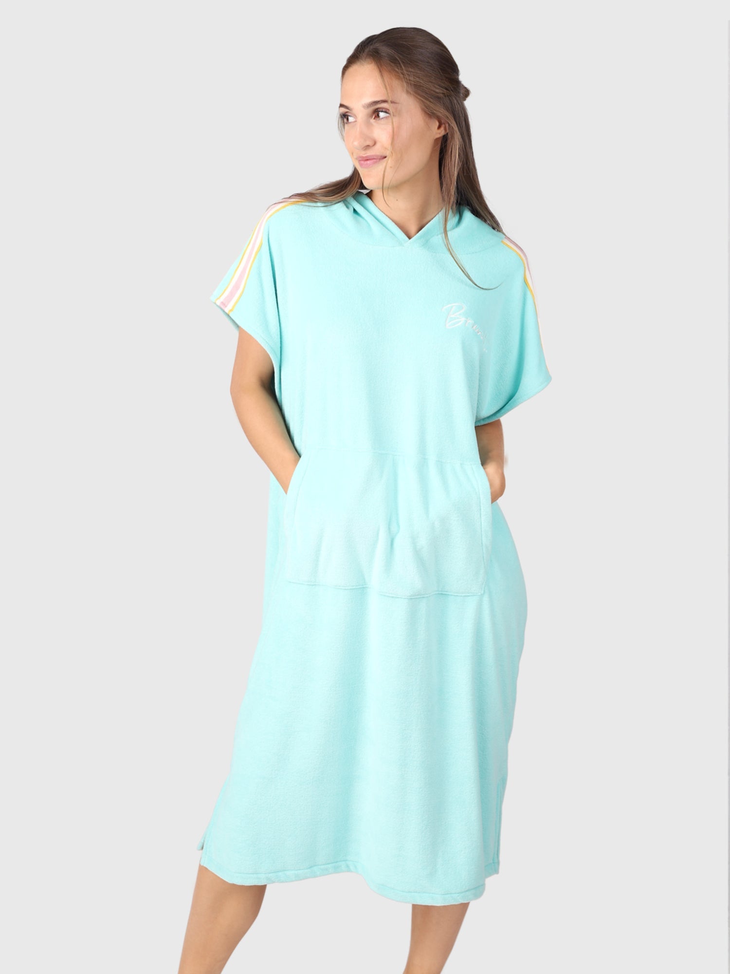 Brunotti Lexy Women Poncho Mint Green.