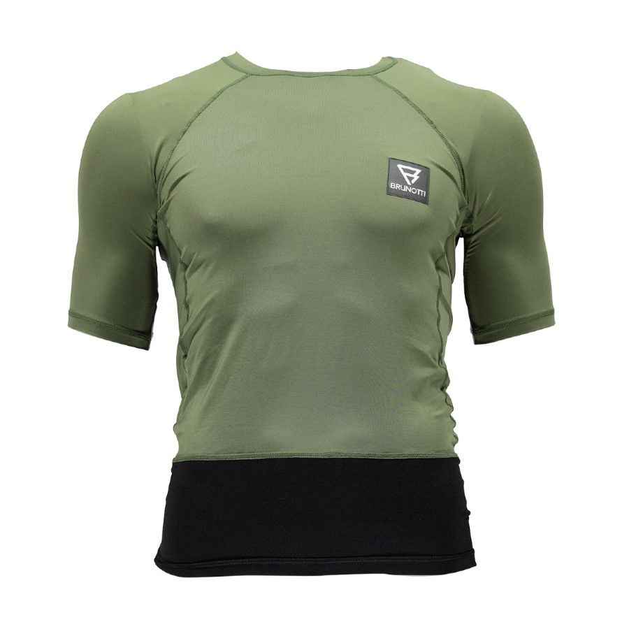 Brunotti Radiance Lycra Rashvest S/S Green