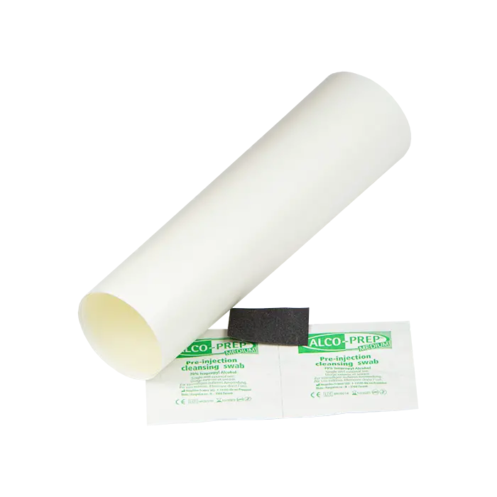 Dr. Tuba clear repair tape liten lappesett 15 x 6,5cm - kite og wing reparasjon - Rask levering