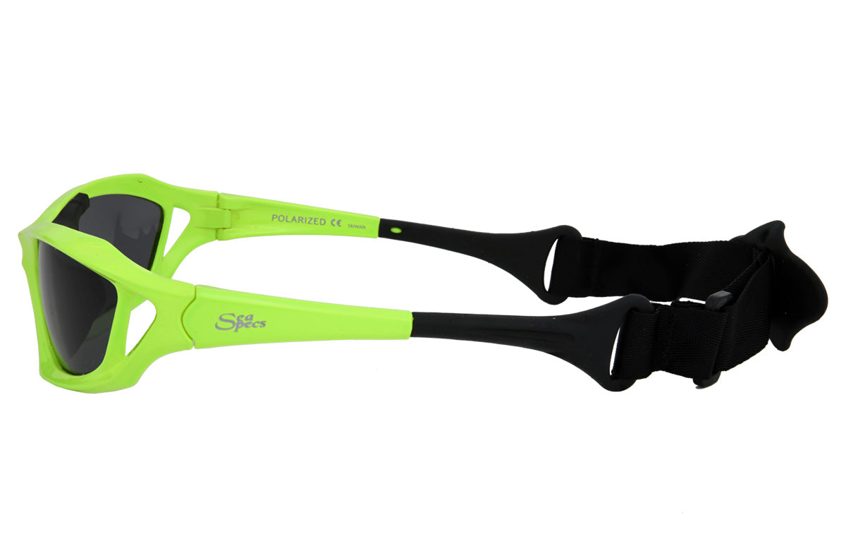 SeaSpecs neon green Stealth polarized solbriller - ivinden.no