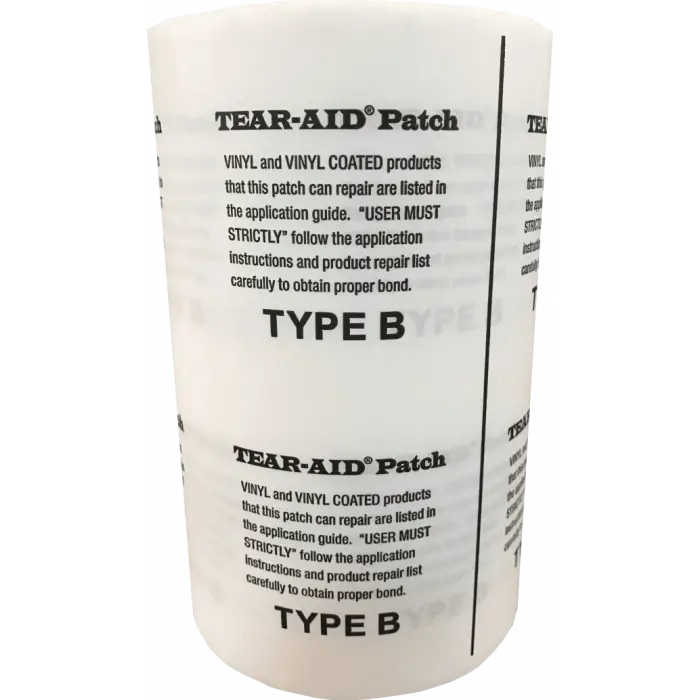 Tear Aid Type B reparasjonstape 15cm - vinyl kite og wing reparasjon - Rask levering